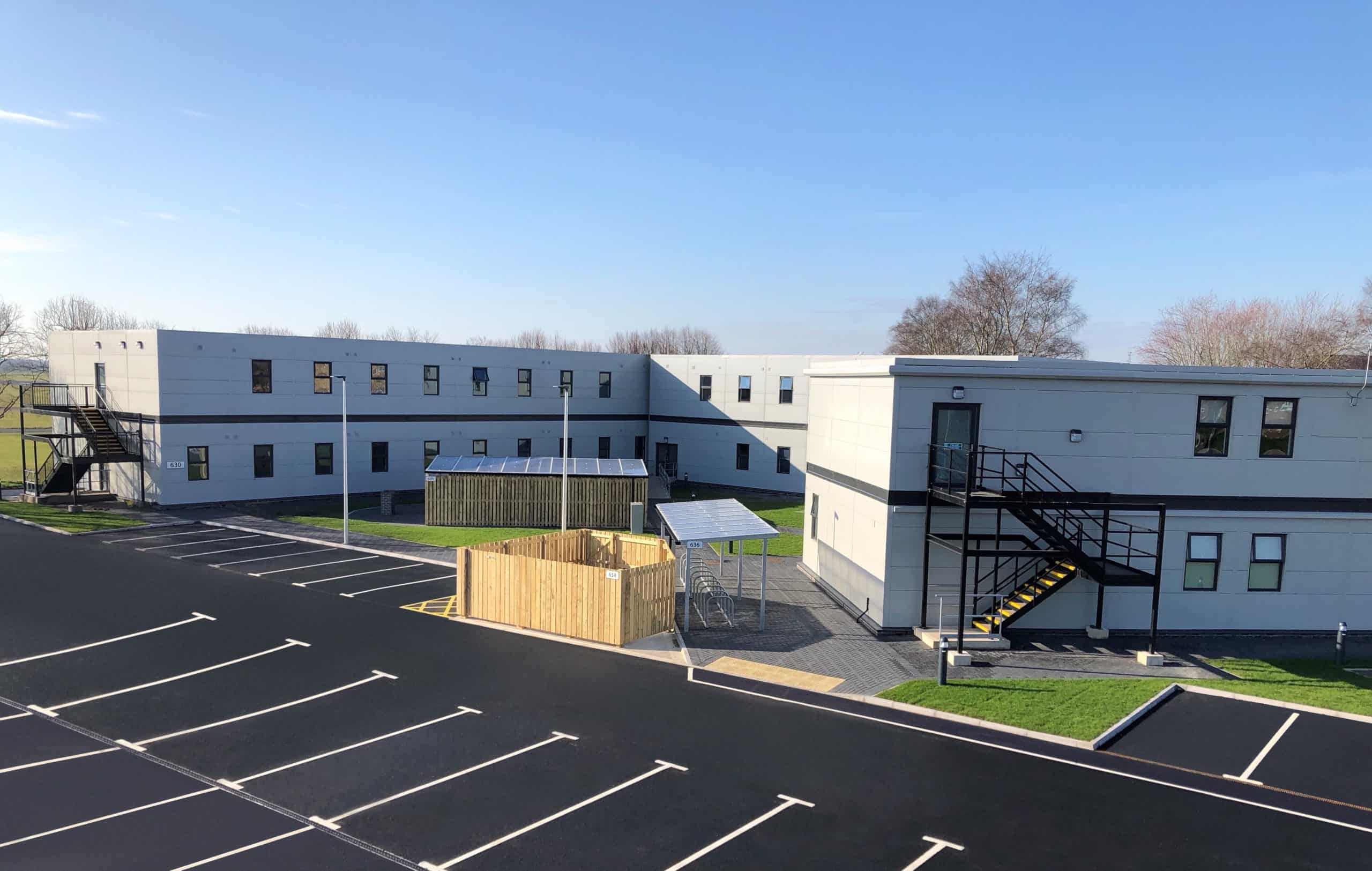 Premier Modular RAF Coningsby accommodation block r (2)